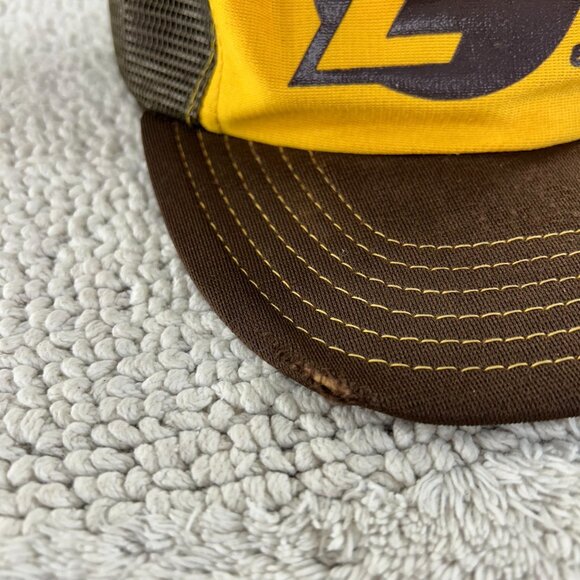 VINTAGE EASTERN HYDRAULIC MACHINE MESH SNAPBACK TRUCKER HAT OSFA TWO TONE CAP - Picture 7 of 7